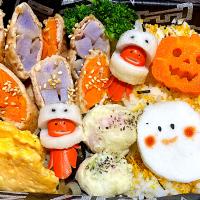 ハロウィン🎃弁当👻