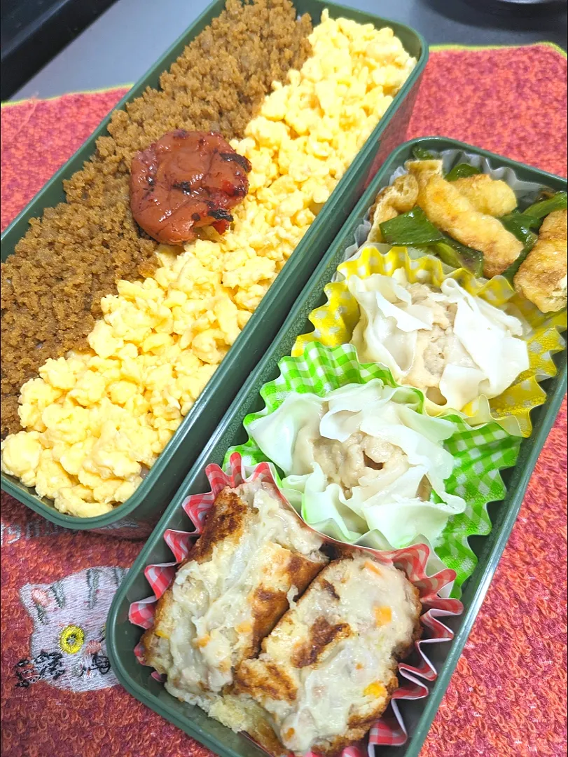 中学男子弁当🍱|クークマさん