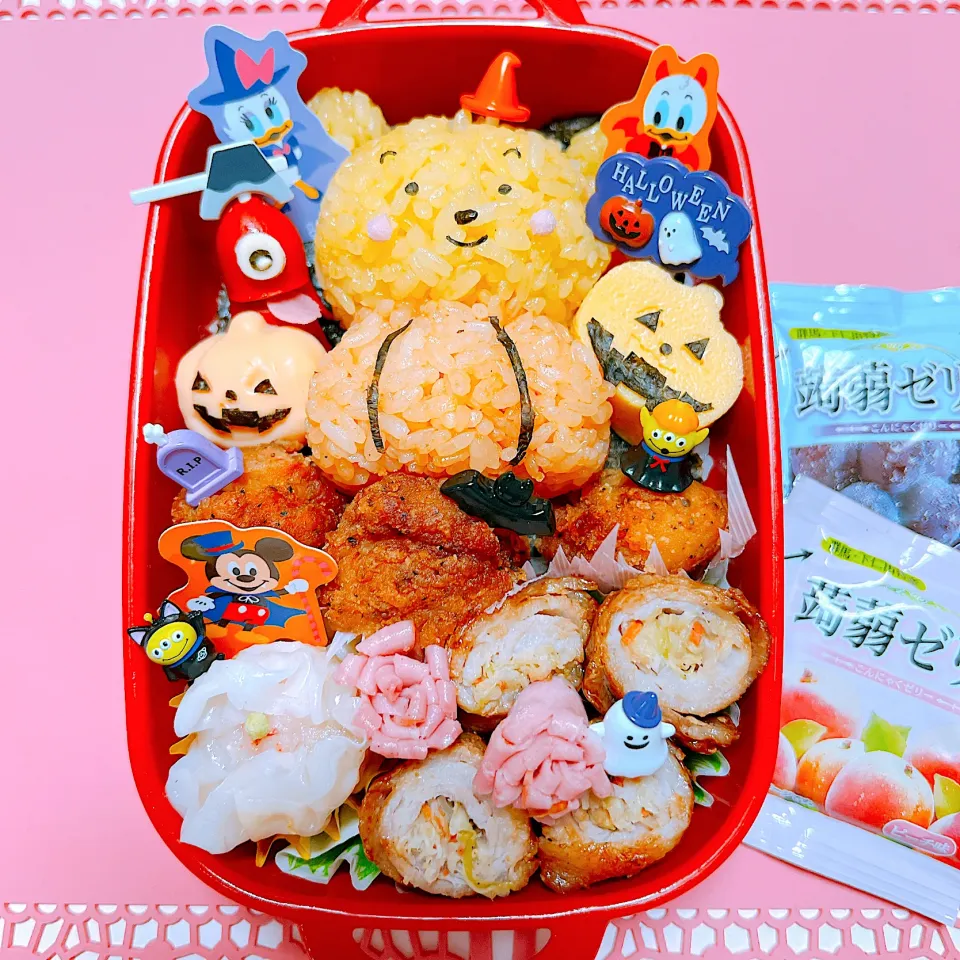 ハロウィン🎃👻お弁当🍱|miyurumoさん