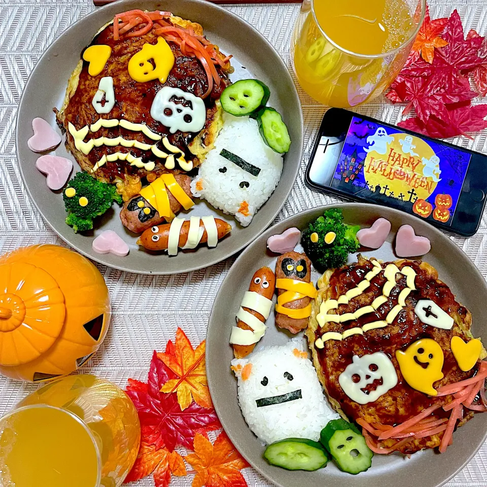 ハロウィンご飯🎃|こちちゃん💎🩷さん