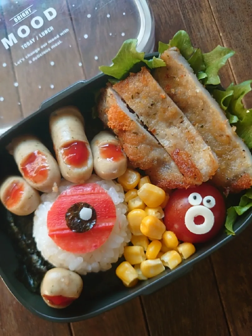 漢の…次女用🍱おやじ風おにぎり弁当|ᵏᵒᵘさん