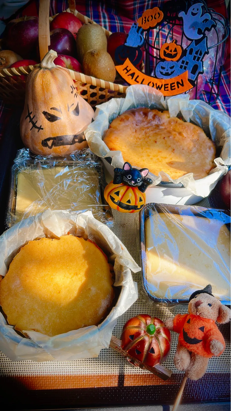 Snapdishの料理写真:2023/10/31 Happy Halloween 🎃👻🍠🧀サツマイモチーズケーキ|Blueberry🫐さん