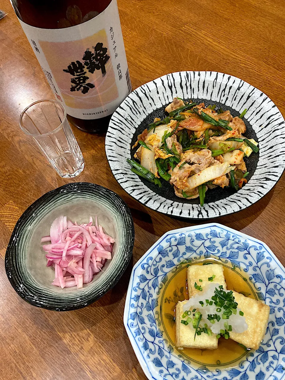 簡単おかずと 地酒で晩ご飯|sakuramochiさん