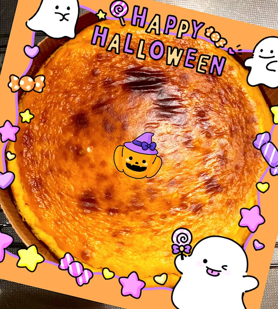 🎃パンプキンチーズケーキ❣️|しょこたん😋さん