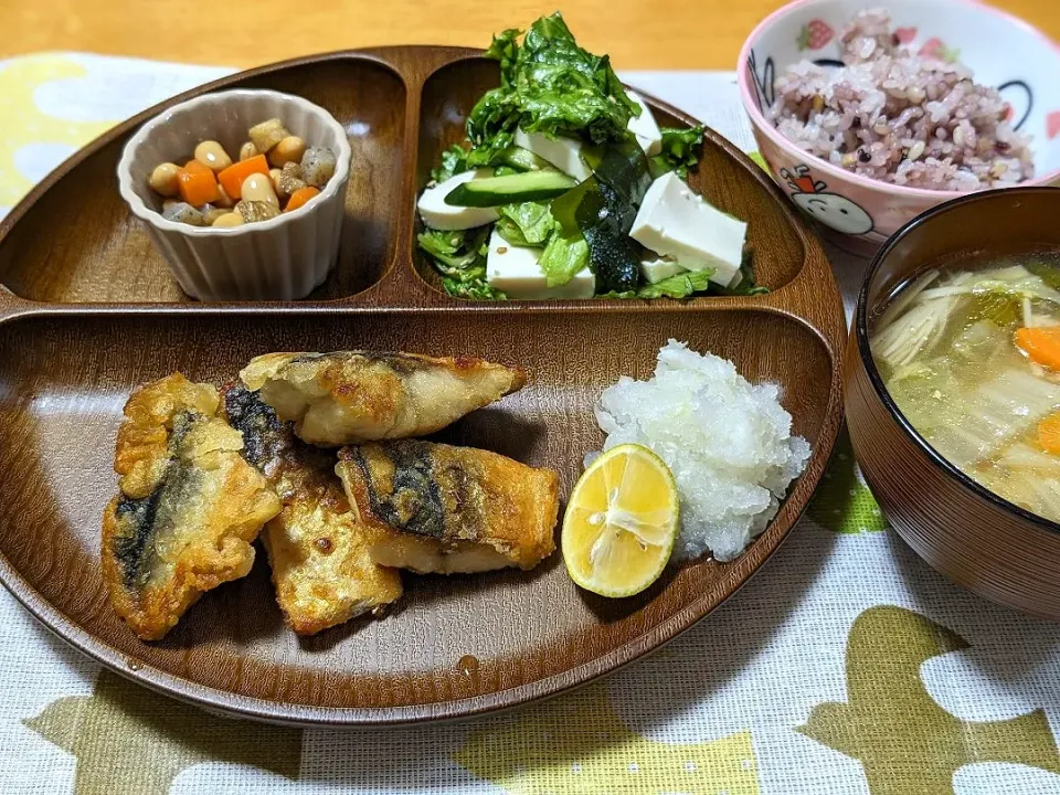 香ばし鯖のさっぱり焼き😋|きなこもちさん