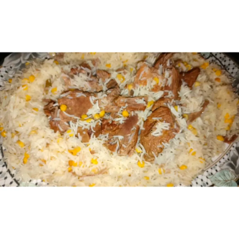 Snapdishの料理写真:arabic chickpeas kabsa rice|Henna Cooking Channelさん