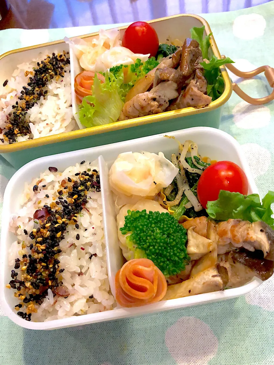 2023.11.1  ＊今日のお弁当＊エリンギの肉巻き♬*°|rinrin*mama*さん