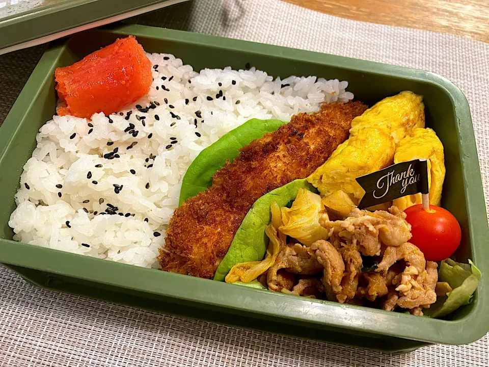 Snapdishの料理写真:男子高校生　お弁当🍙|akiさん