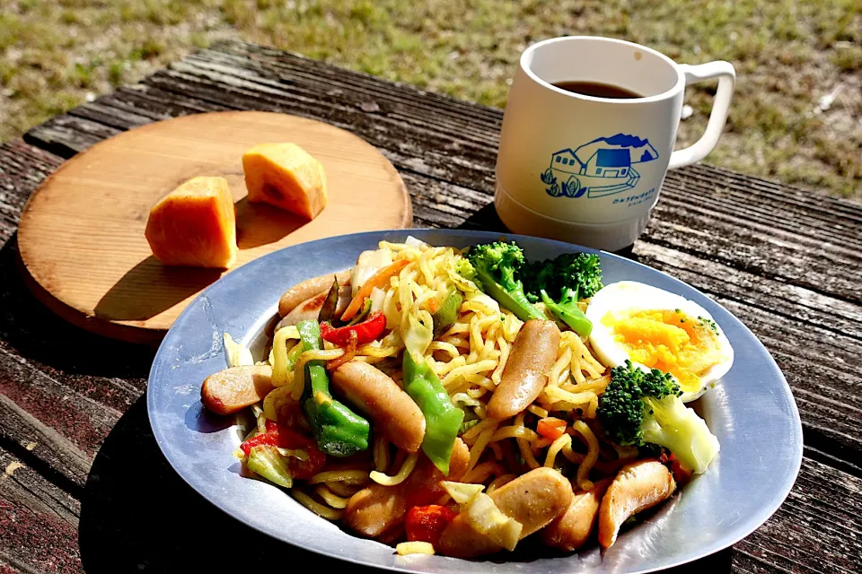 スパイシーカレー焼そば|田中章さん