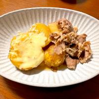 5種類の芋の肉じゃが