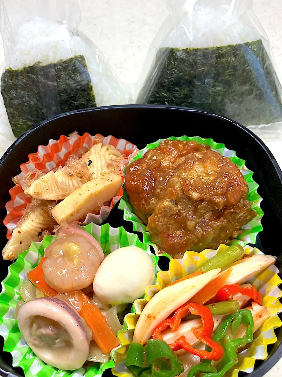 煮込みハンバーグ弁当|teteさん