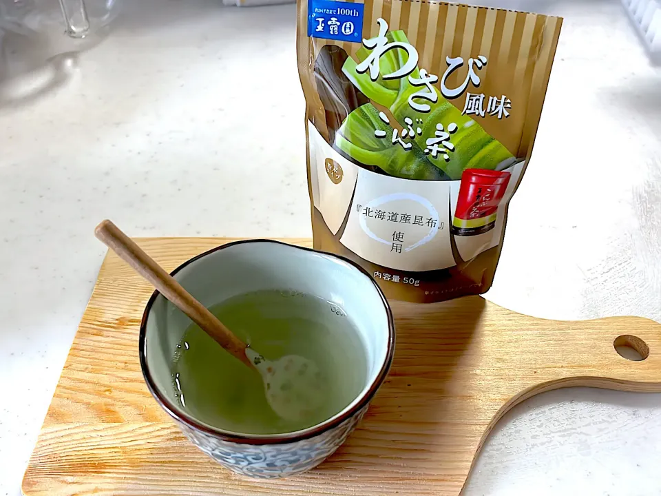 わさび風味こんぶ茶|チョコレートさん