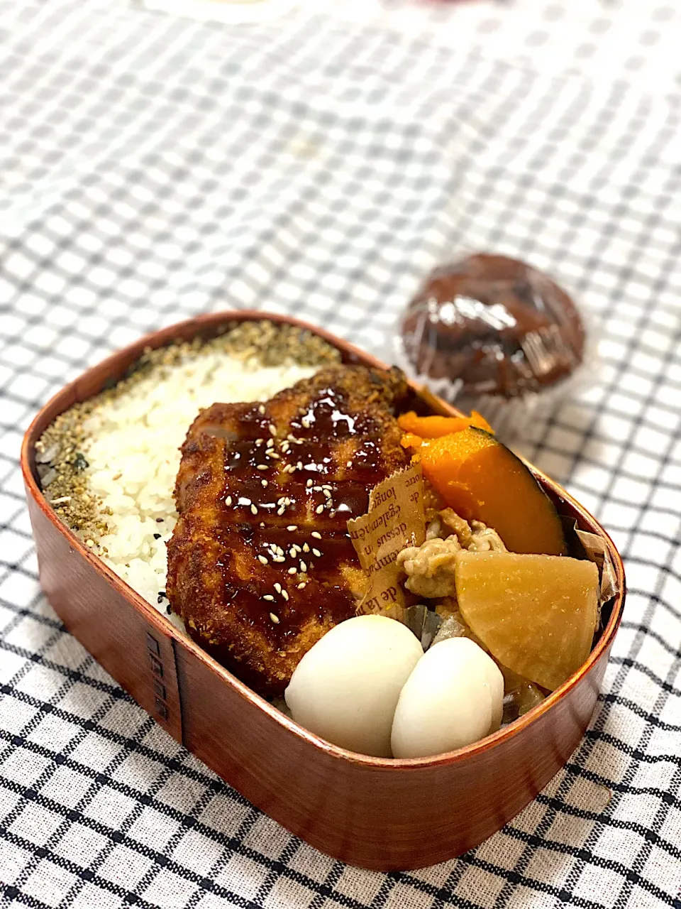 Snapdishの料理写真:三男男子高校生弁当|mickyさん