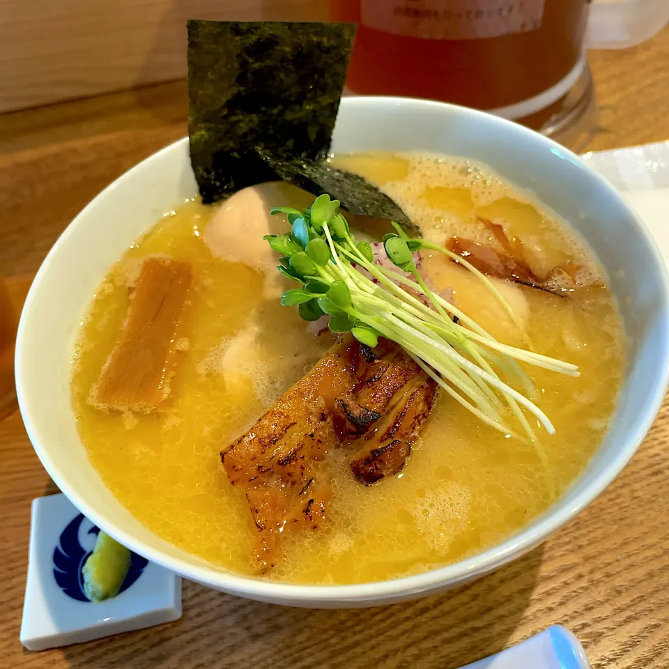 Snapdishの料理写真:特製鶏そば ＋ 味玉|T. Wonderさん