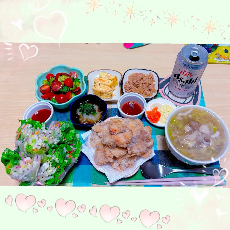 １１／２ ｔｈｒ 晩ごはん🍴＊○°|rinaronarさん