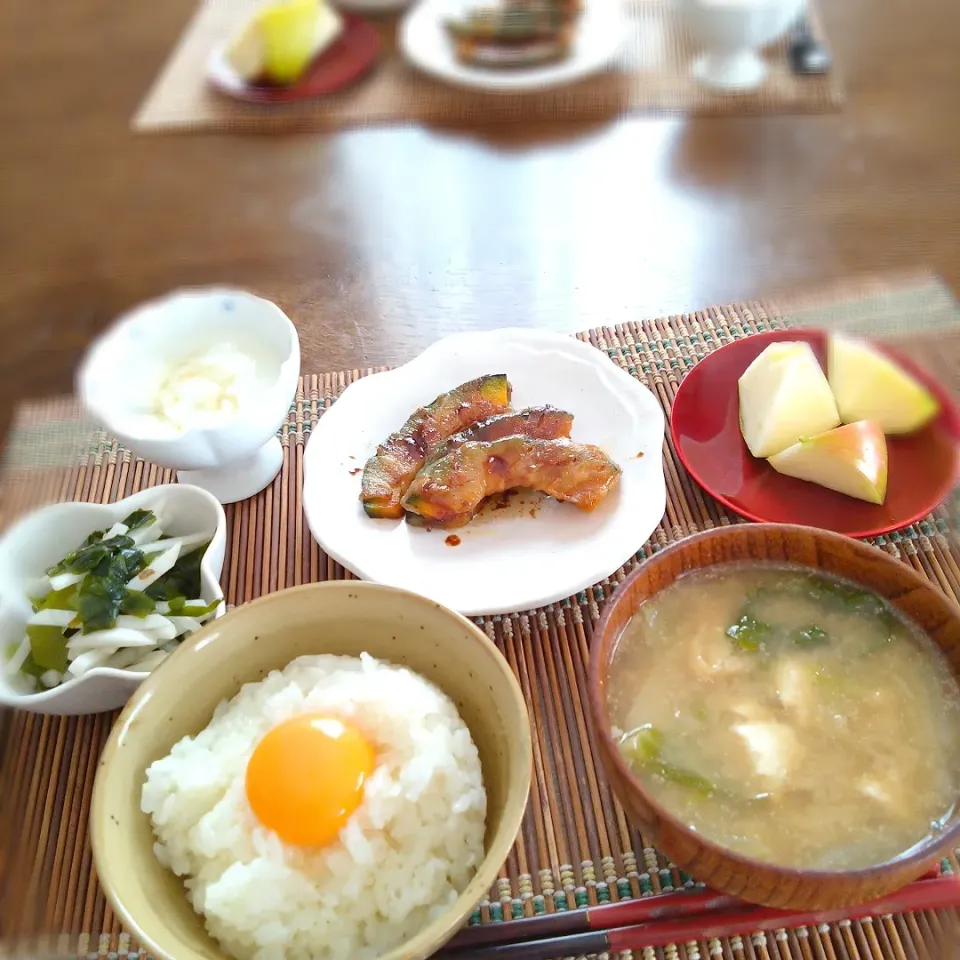 朝ごはん🌄！|まめころさん