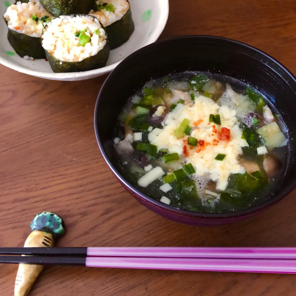 いつものお味噌汁をピリとろに🎶|せらぴんさん