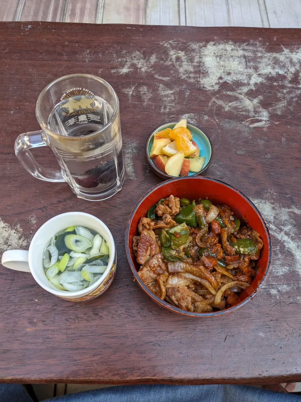 Snapdishの料理写真:2023/11/03文化の日🇯🇵季節外れの気温中、食事は久しぶりにベランダで|Tarou  Masayukiさん