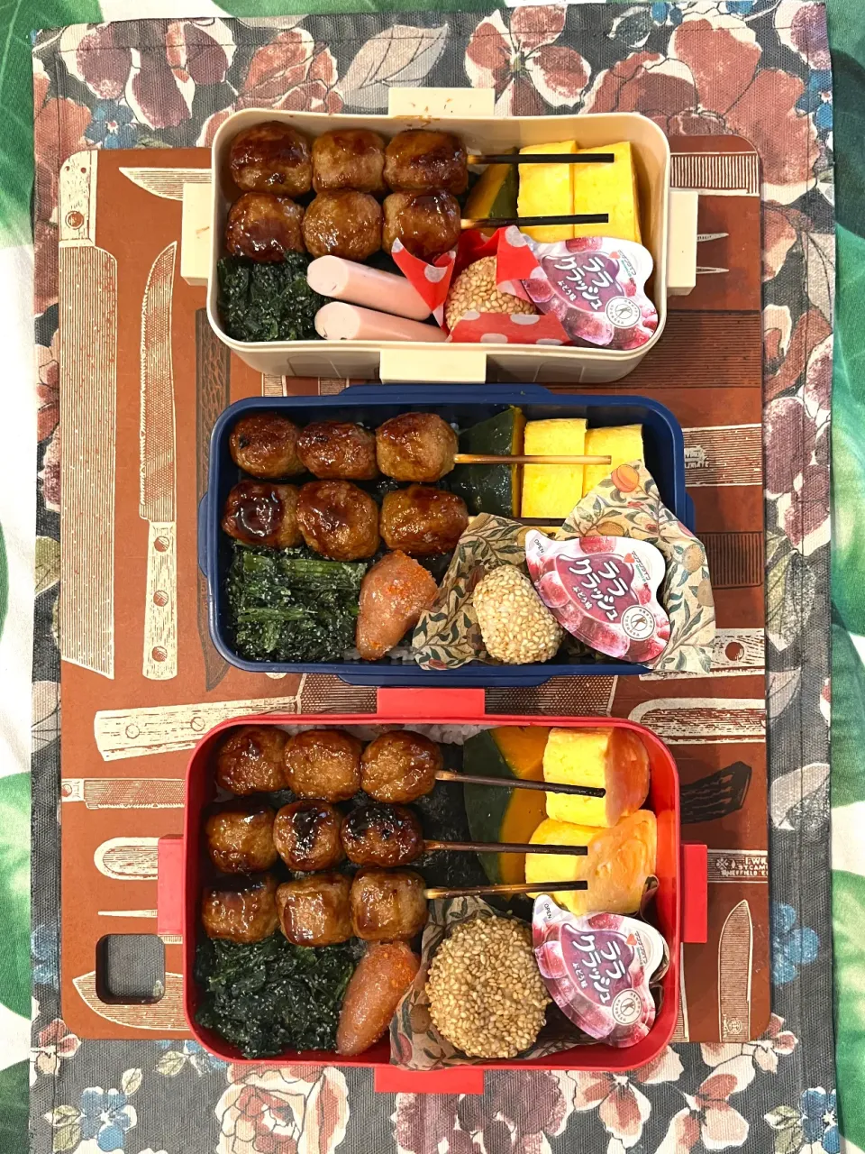 秋のつくねのり弁当|KURUMIkitchenさん