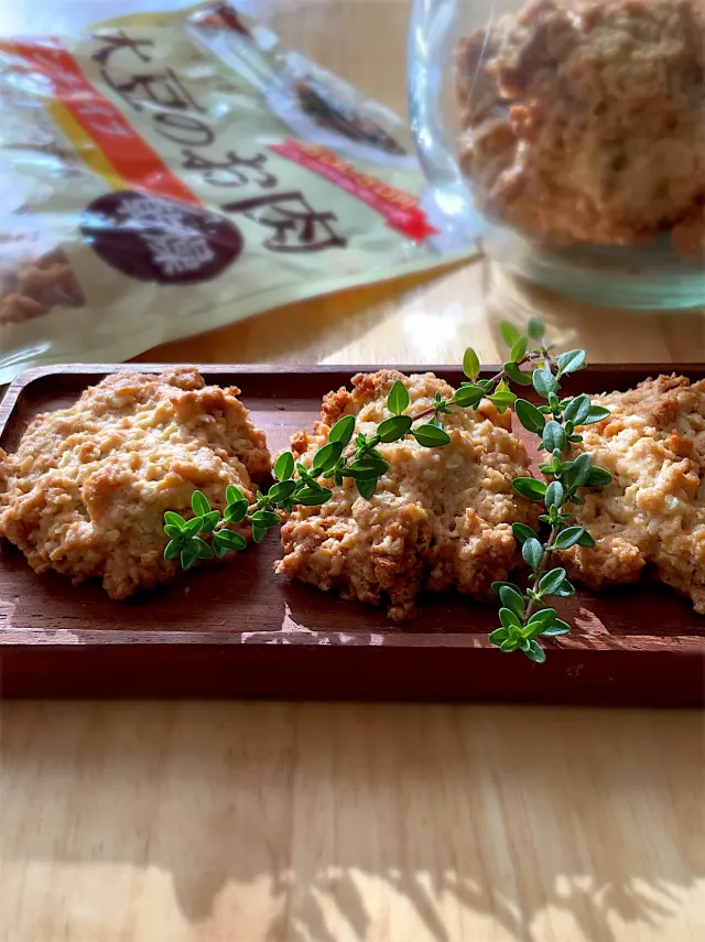 Snapdishの料理・レシピ写真:🍪オートミール大豆ミートクッキー🍪｜☆29の日☆大豆ミートの『ちょい足しパンチ』料理♫