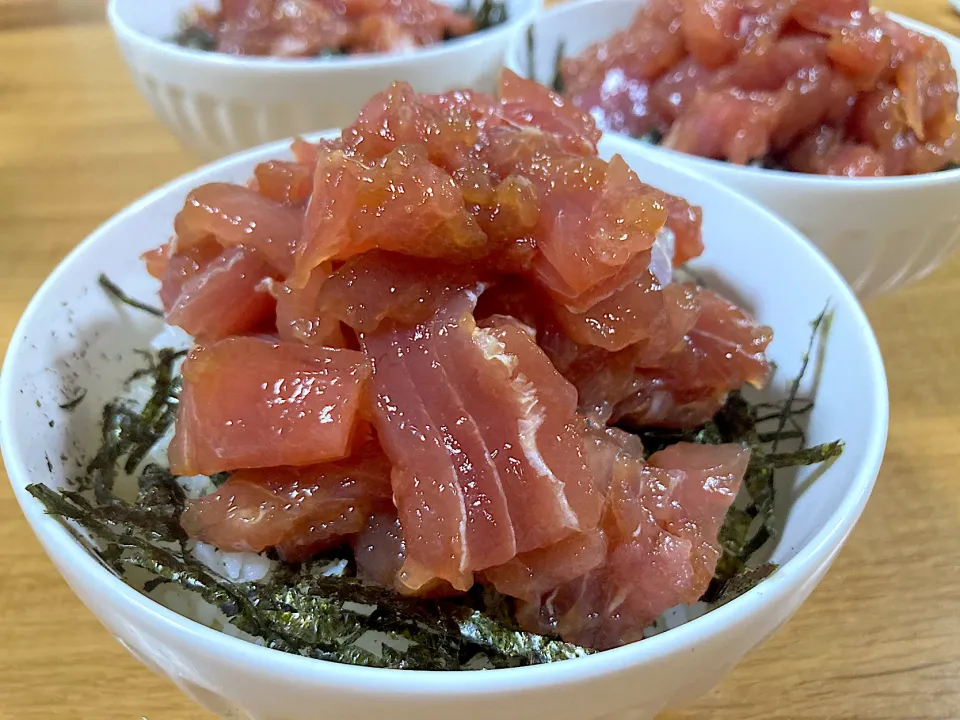 ＊マグロすき身丼🍣＊|＊抹茶＊さん