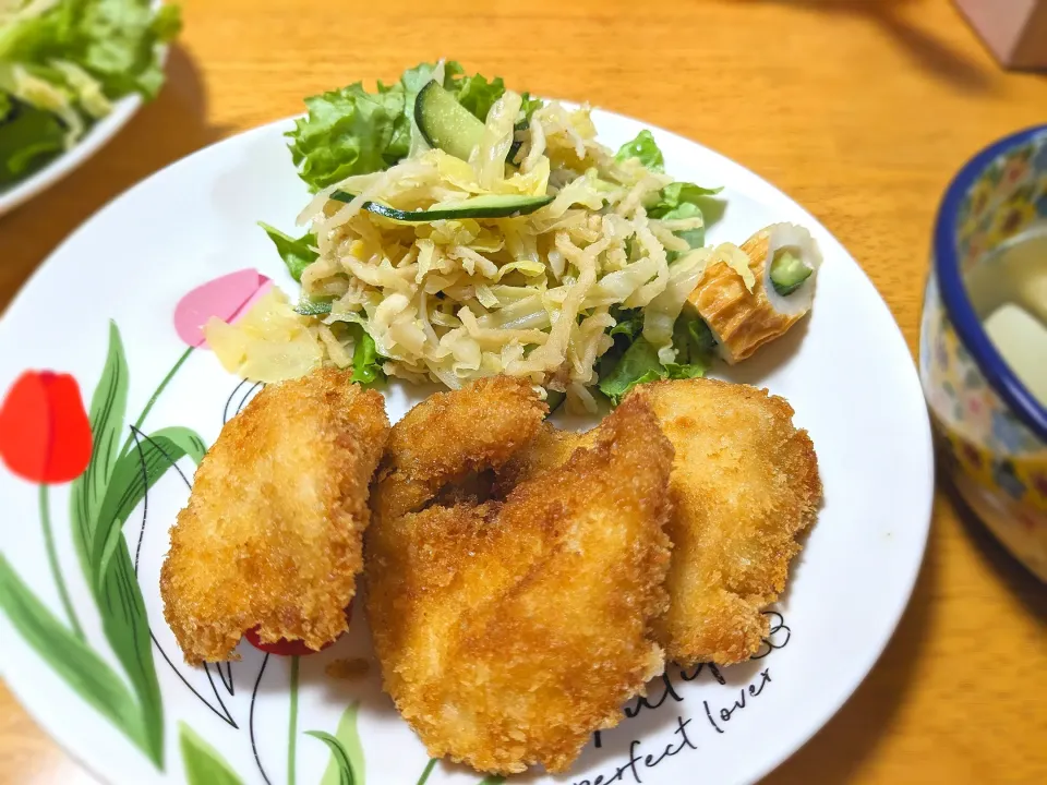 さくさくチキンカツ！|きなこもちさん