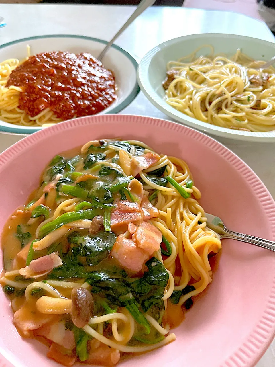 お昼はパスタ🍝|ささるみさん