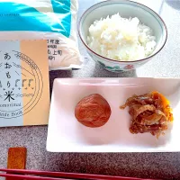 Snapdishの料理写真:美味しいご飯とシンプルなおかず|stella’s  kitchenさん