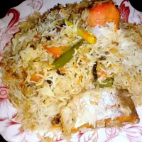 Snapdishの料理写真:fish rice recipe| Biryani| yummy 🤤|Khan Manoさん