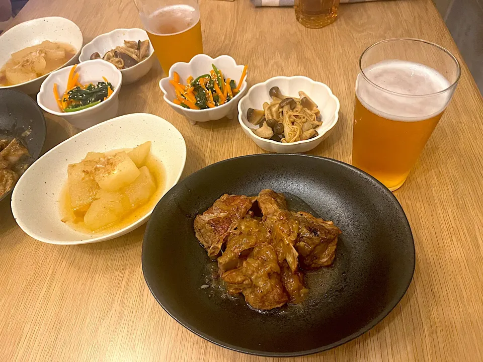 スペアリブのビール煮|やすださん