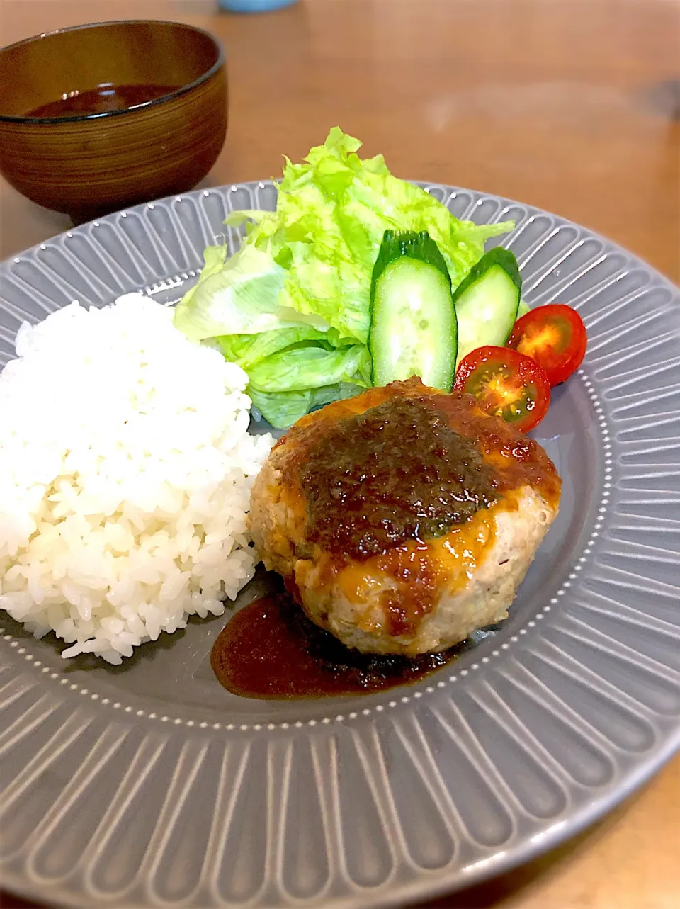 ワンプレートご飯　ハンバーグ|ｙａｋｋｏさん