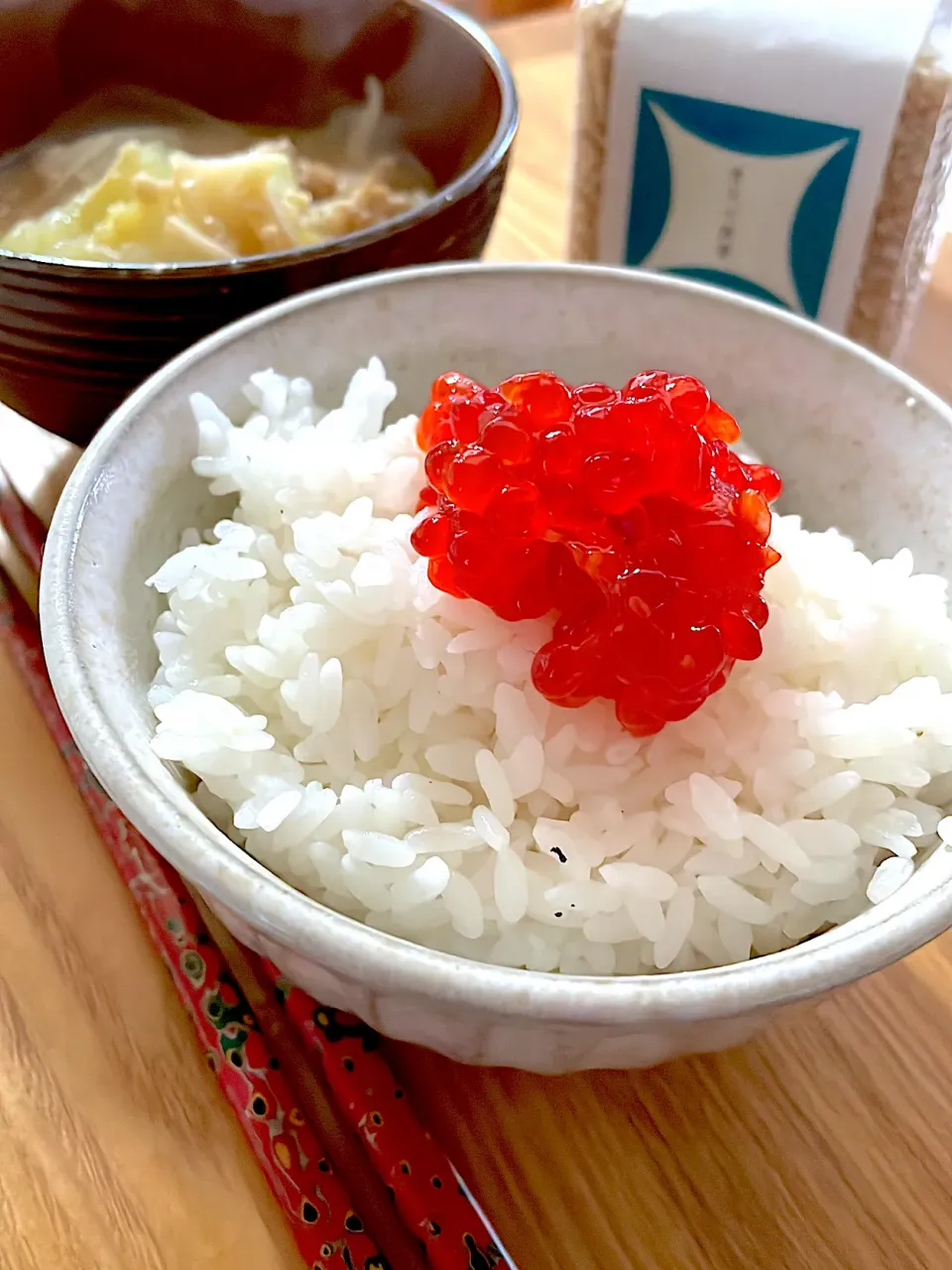 Snapdishの料理写真:あっついまま（飯）さ筋子✨最高😀💕|AKKOさん