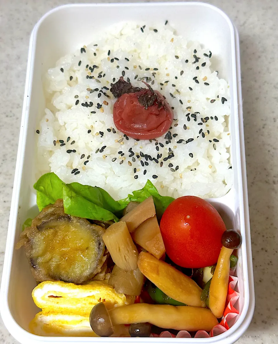 Snapdishの料理写真:なすびのはさみ揚げ弁当|besさん