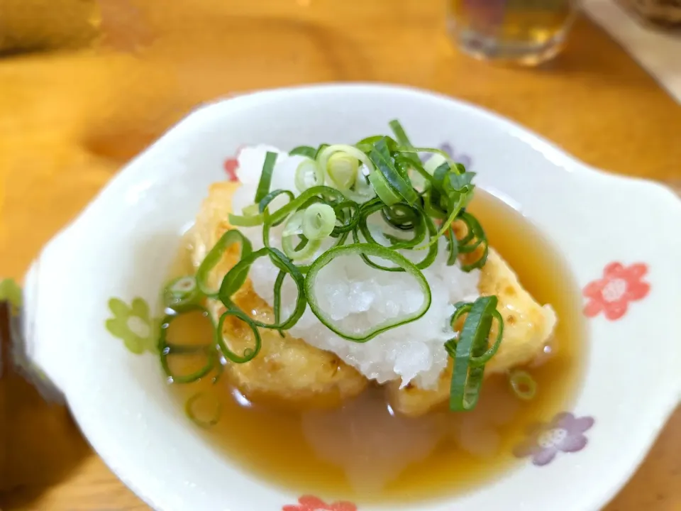 揚出し豆腐😋|きなこもちさん