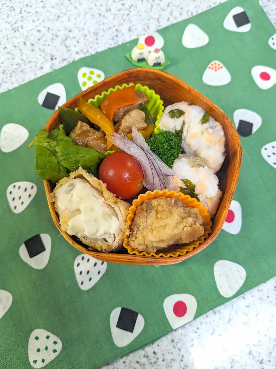 Snapdishの料理写真:今日のお弁当😊|naonaomimichanさん