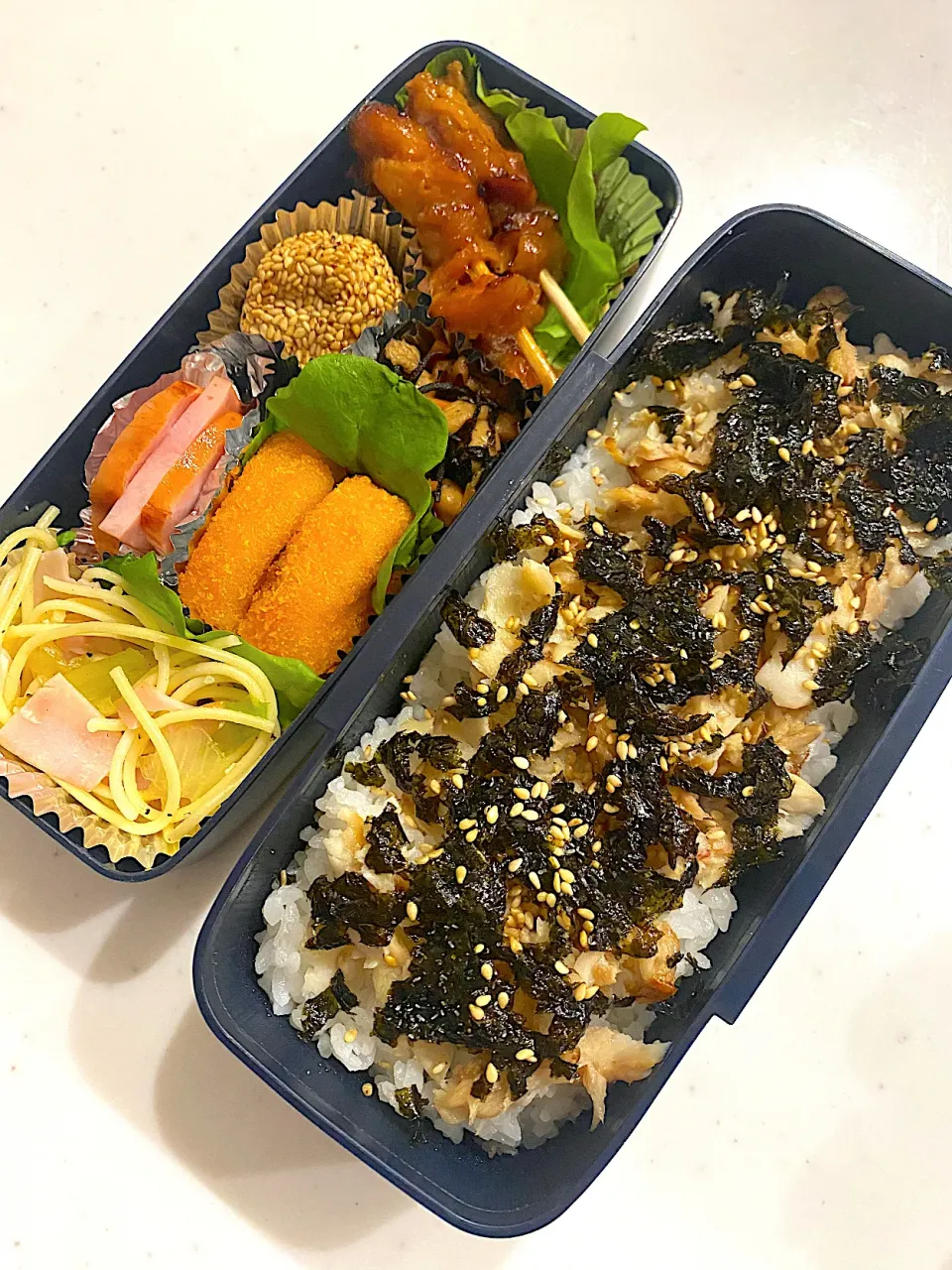 今日のお弁当🍱ホッケのほぐし弁当🐟|Chikaーーさん