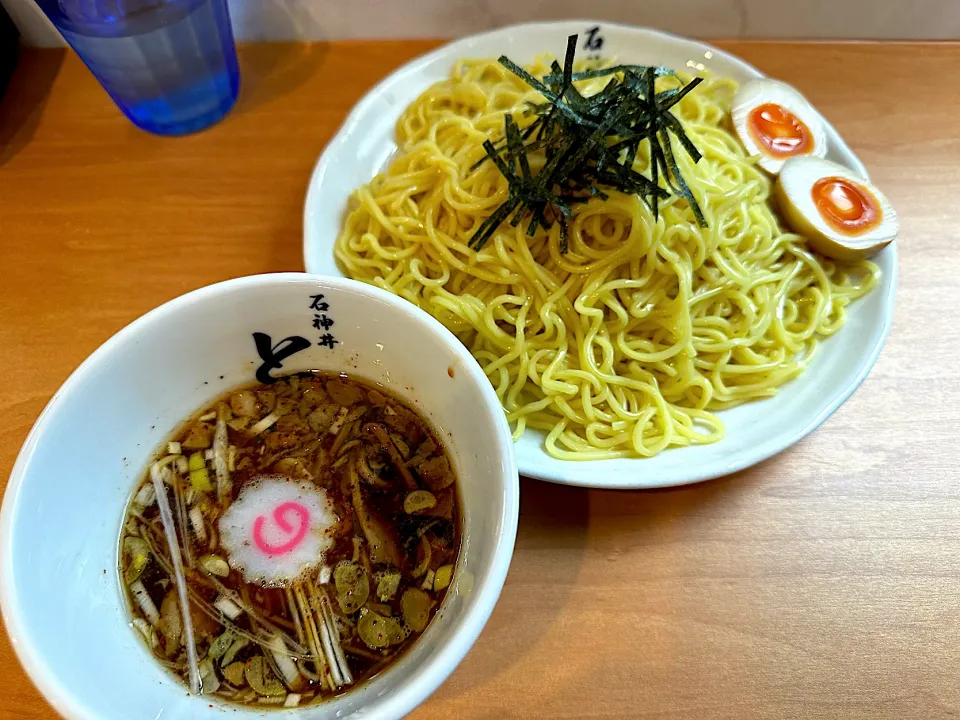 Snapdishの料理写真:味玉つけ麺中盛り|マハロ菊池さん