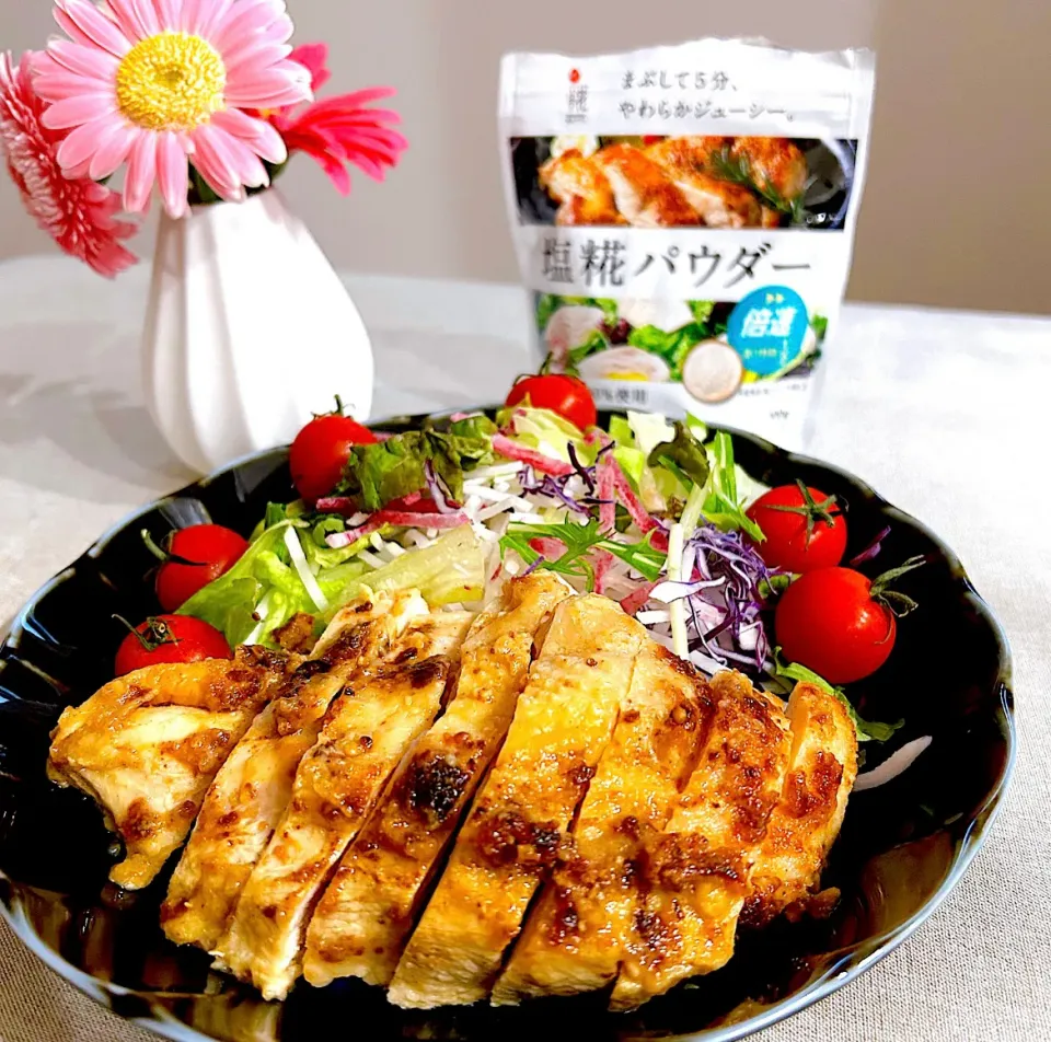 Snapdishの料理写真:鶏胸肉のハニーマスタード🍯|NANさん