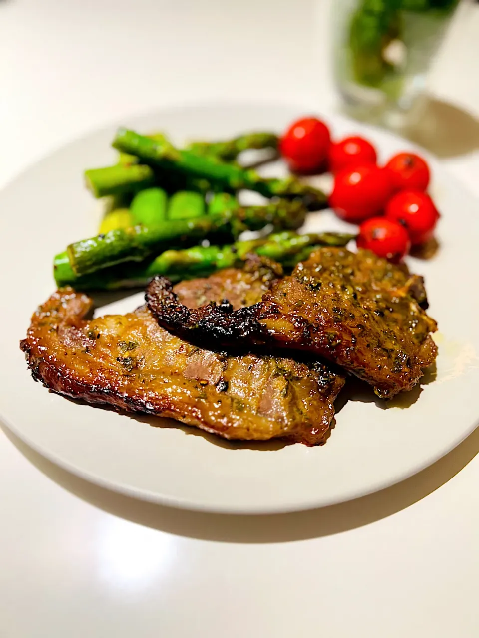 Honey and Mustard Lamb Bone Steak|Zhen Zhenさん