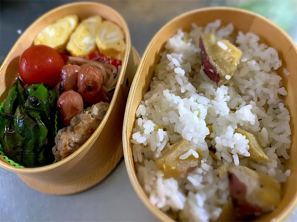 お芋ごはんお弁当|まるちゃんさん