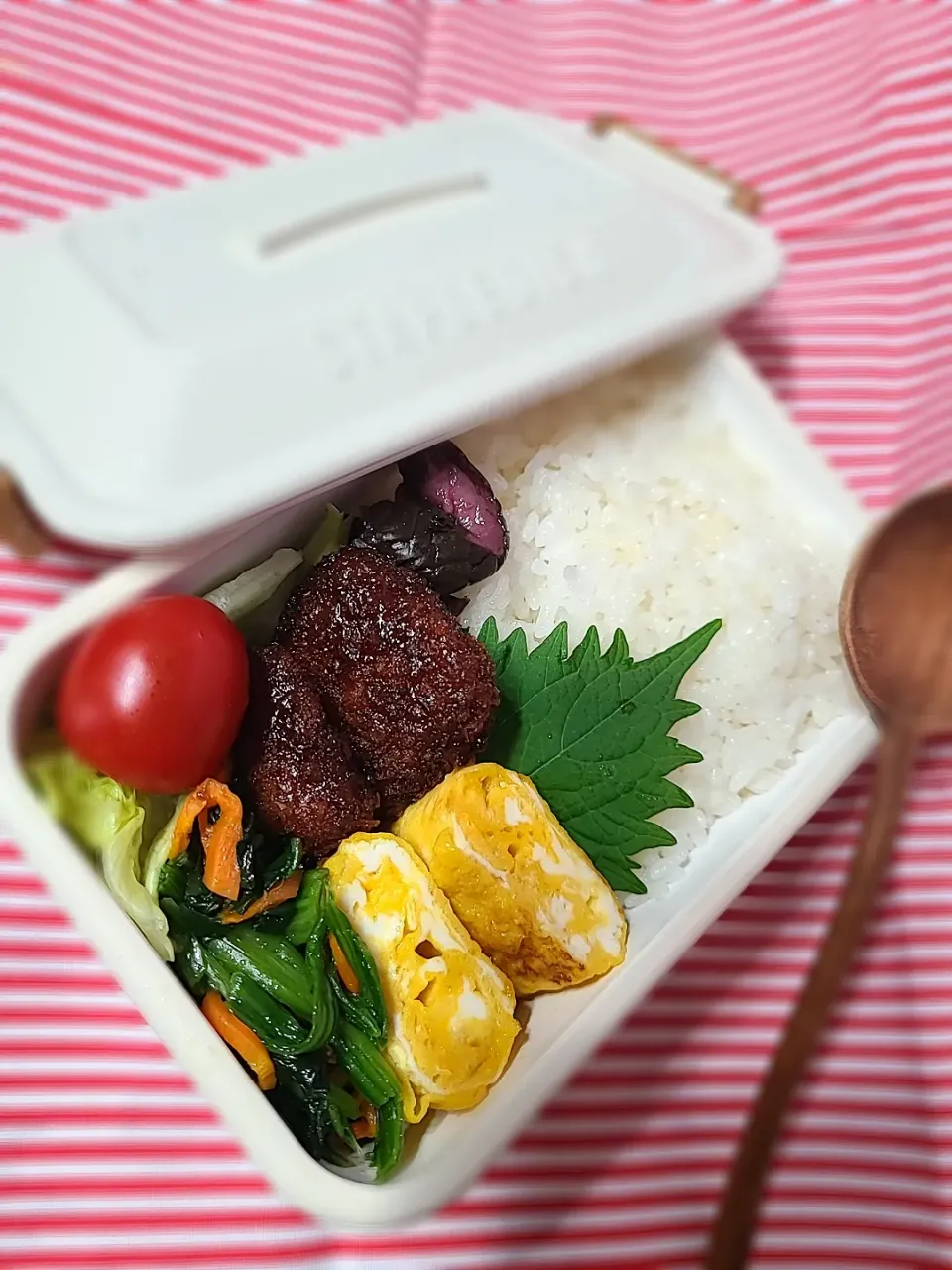 旦那弁当 甘い卵焼きと味噌カツ|ハル猫さん