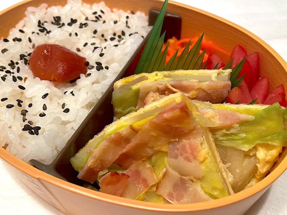 #110 スパニッシュオムレツ弁当|namiさん