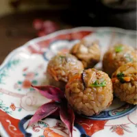 白玉粉入り⁉️中華おこわ風の炊き込みご飯