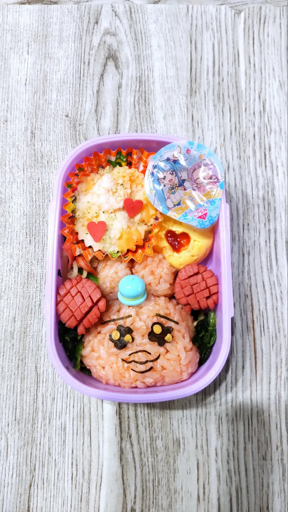 Snapdishの料理写真:おぱんちゅうさぎ弁当🍱|puniさん