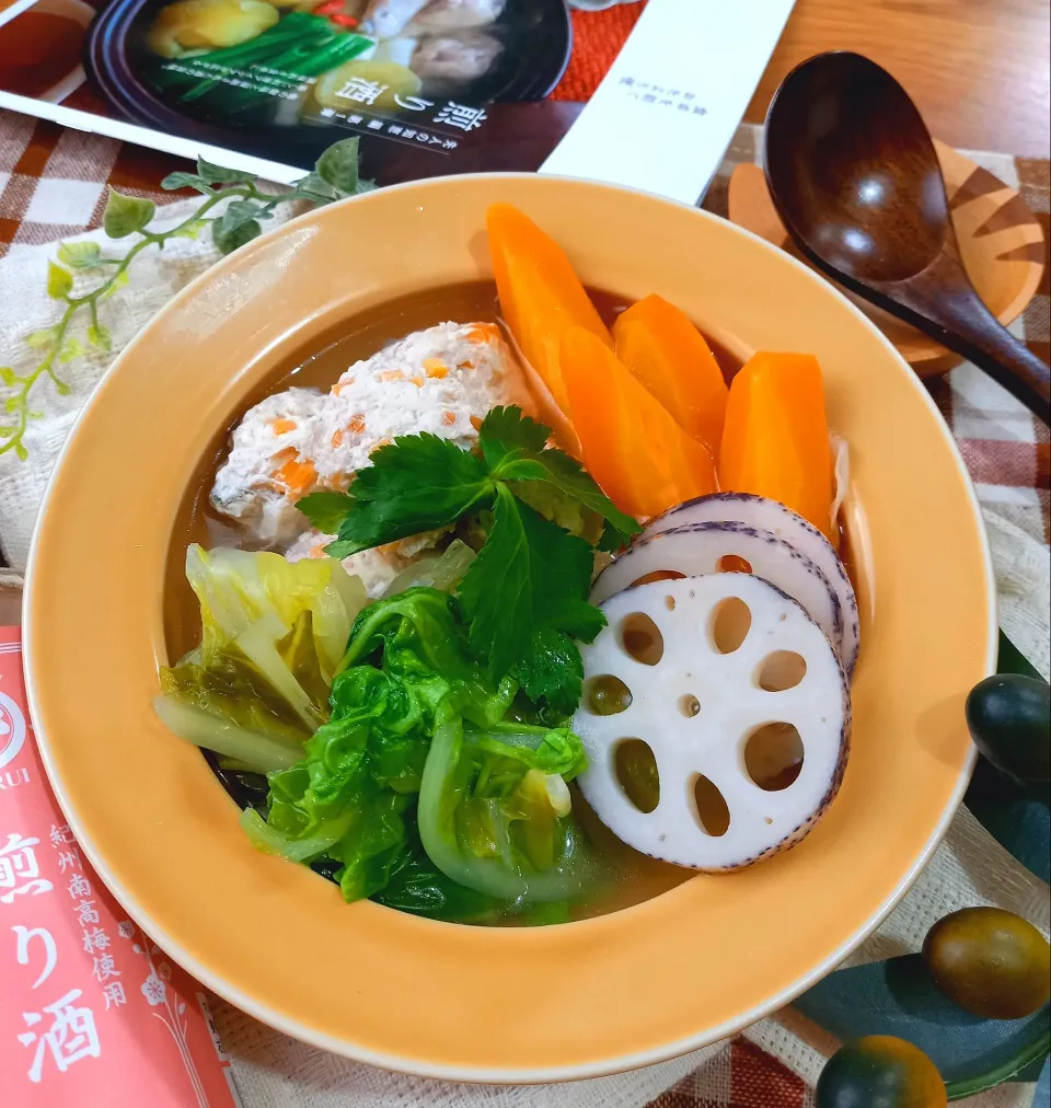 煎り酒で鶏団子スープ|ナオミさん