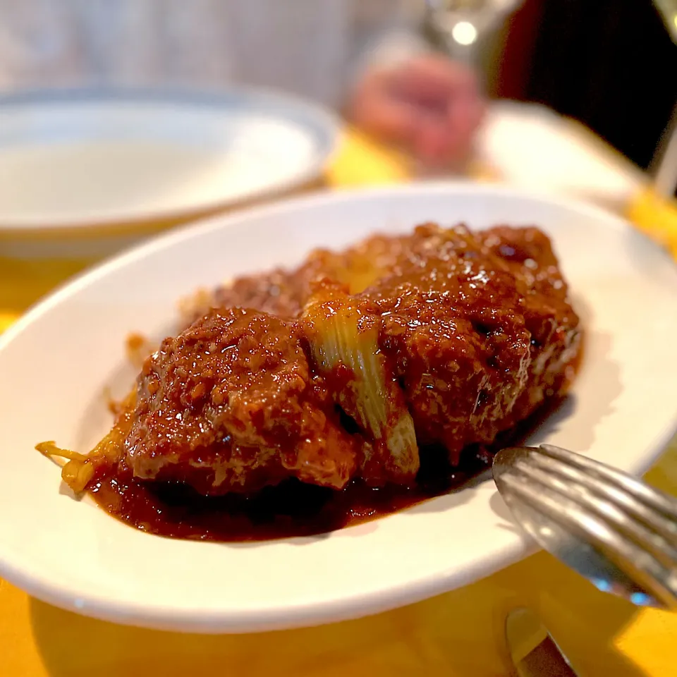 牛すね肉の煮込み|流線形さん