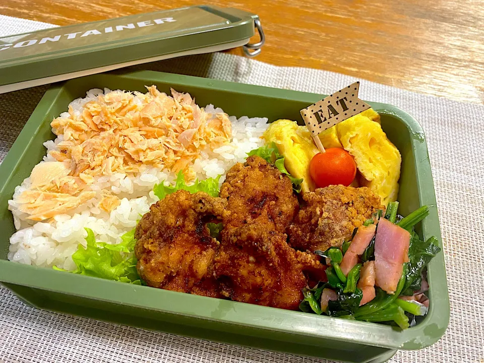 Snapdishの料理写真:男子高校生　お弁当🍙|akiさん