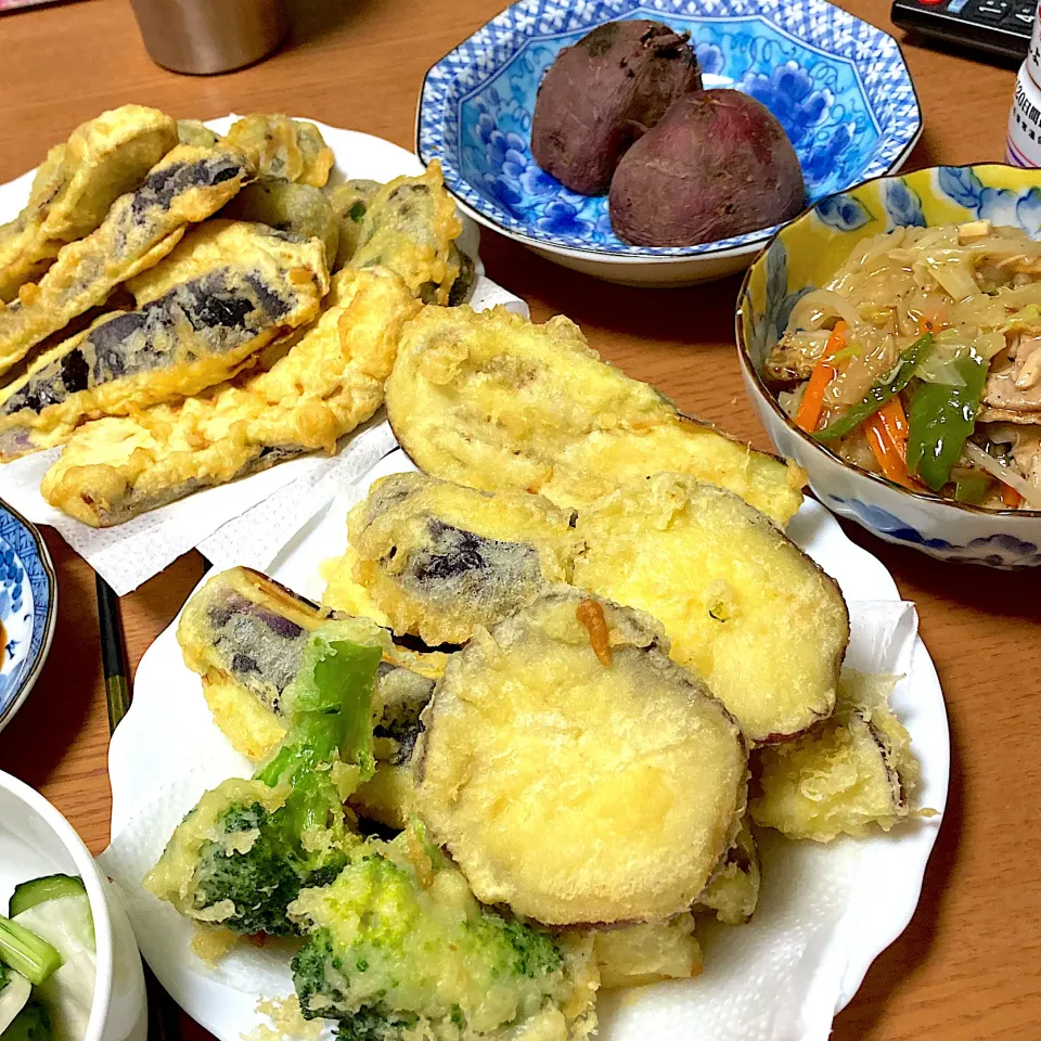 Snapdishの料理写真:野菜の天ぷら|みんみんさん