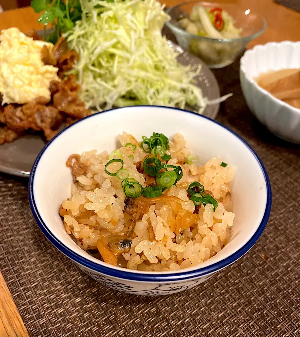 あさりの佃煮deあさり飯(炊き込みごはん)|いちごさん