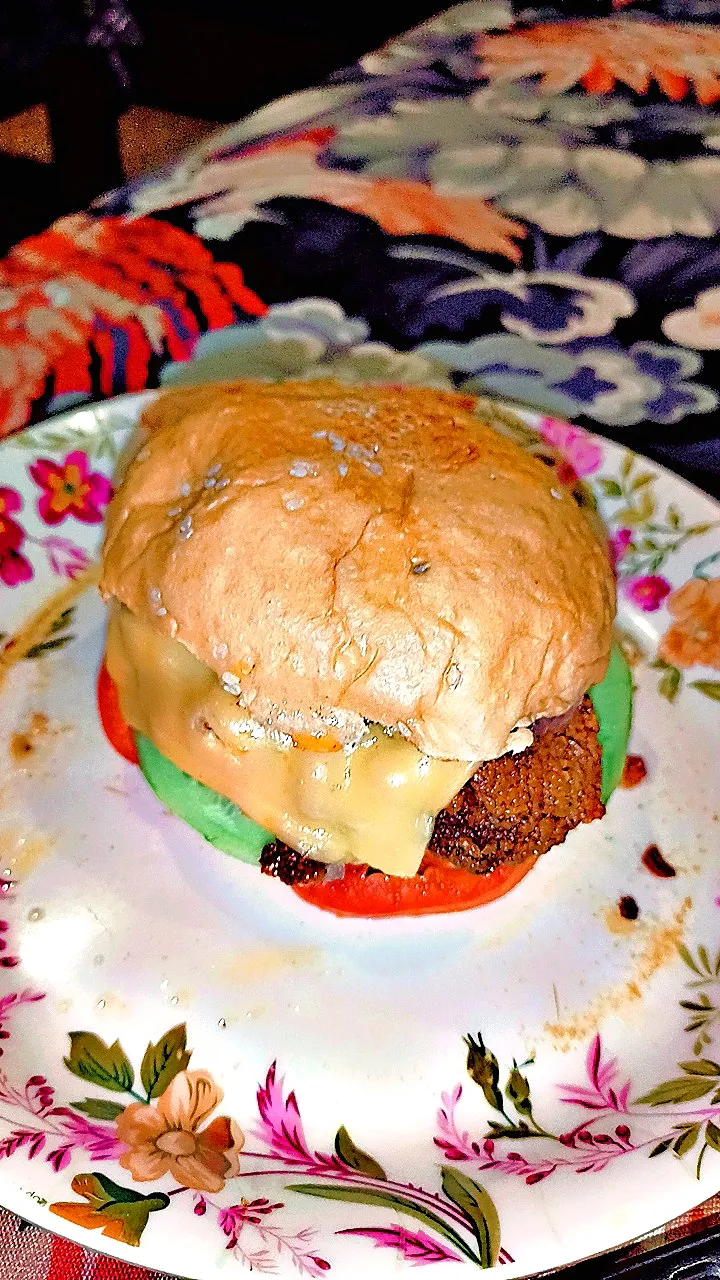 Chicken zinger burger|Aqsa Tanweerさん